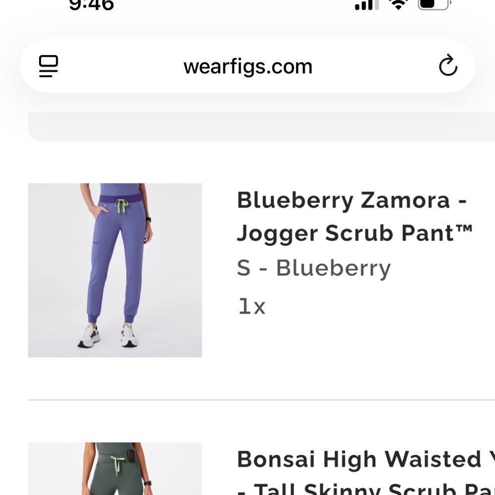 Bonsai High Waisted Tall Skinny Scrub Pants